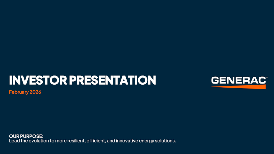 Investor Presentation